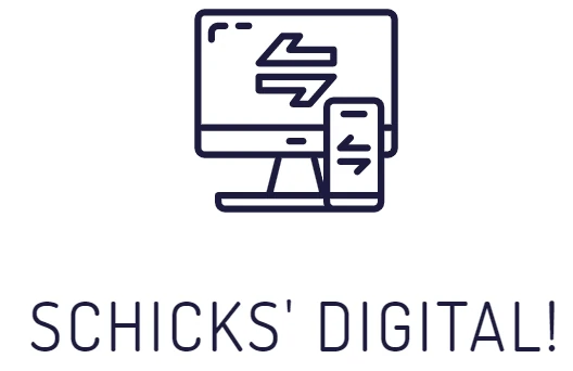 Logo von Schicks Digital!
