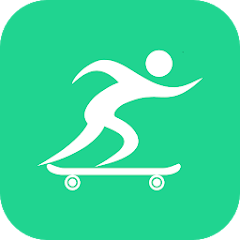 Skateboard Tracker - GPS Logo